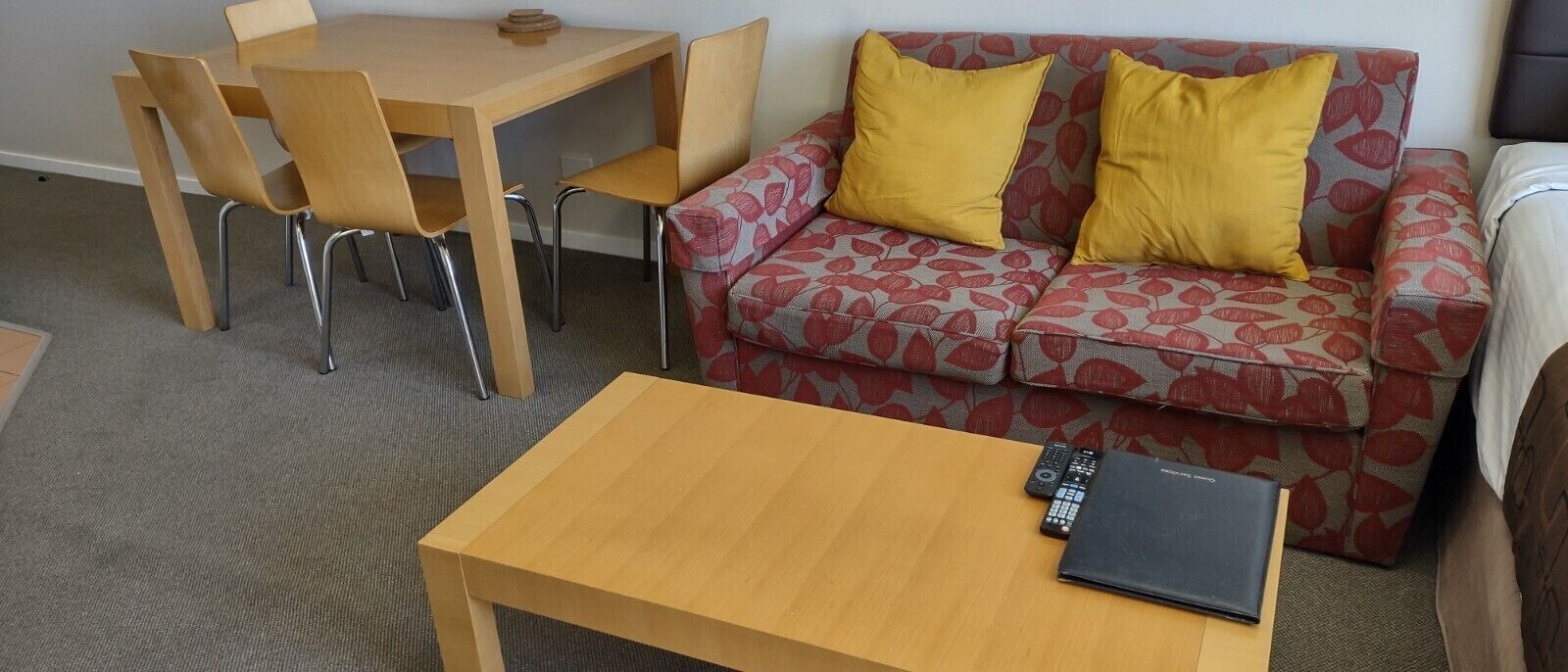 1 Bedroom Deluxe Apartment | Living area | TV, DVD player