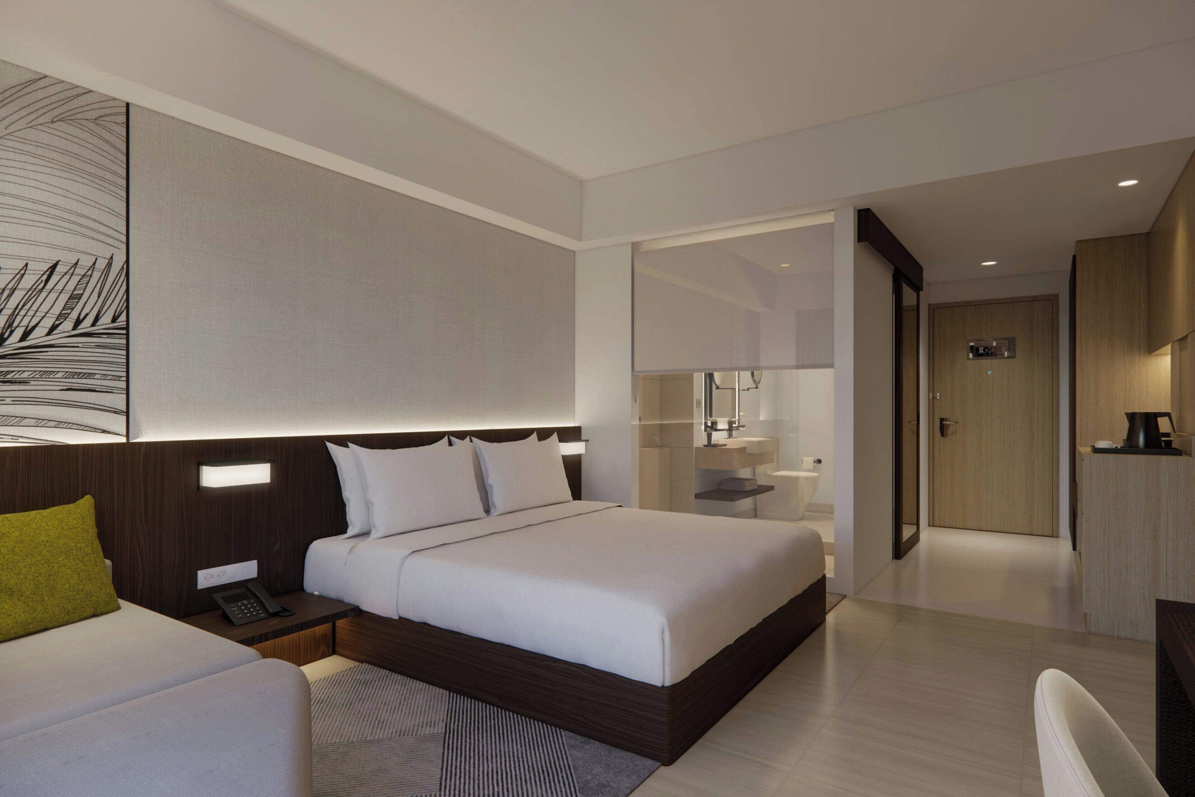 1 bedroom, minibar, in-room safe, desk