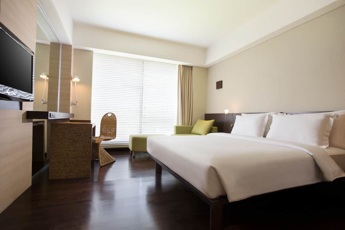 1 Schlafzimmer, Minibar, Zimmersafe, Schreibtisch