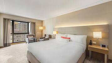 Premium bedding, pillowtop beds, minibar, in-room safe