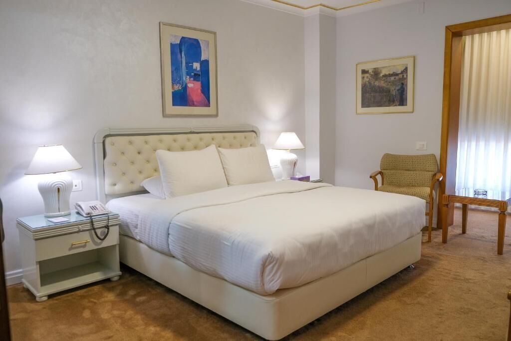 Frette Italian sheets, premium bedding, down comforters