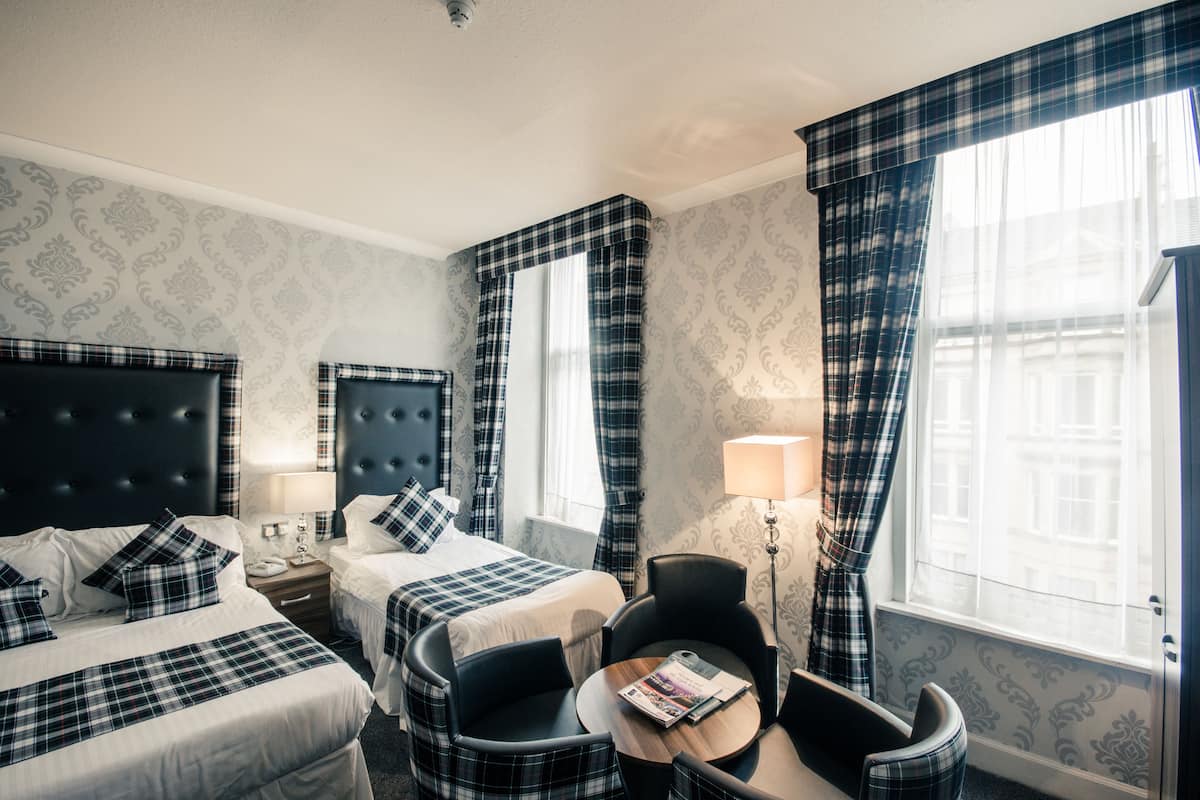 Chambre avec lits jumeaux