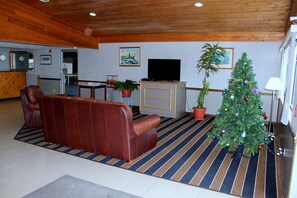 Sala de estar en el lobby