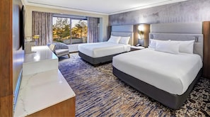 Lobby Tower Queen Room | Premium bedding, in-room safe, desk, laptop workspace