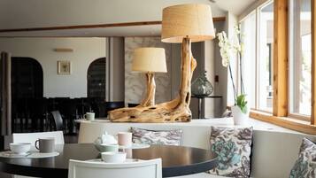 Daily buffet breakfast (EUR 12 per person)