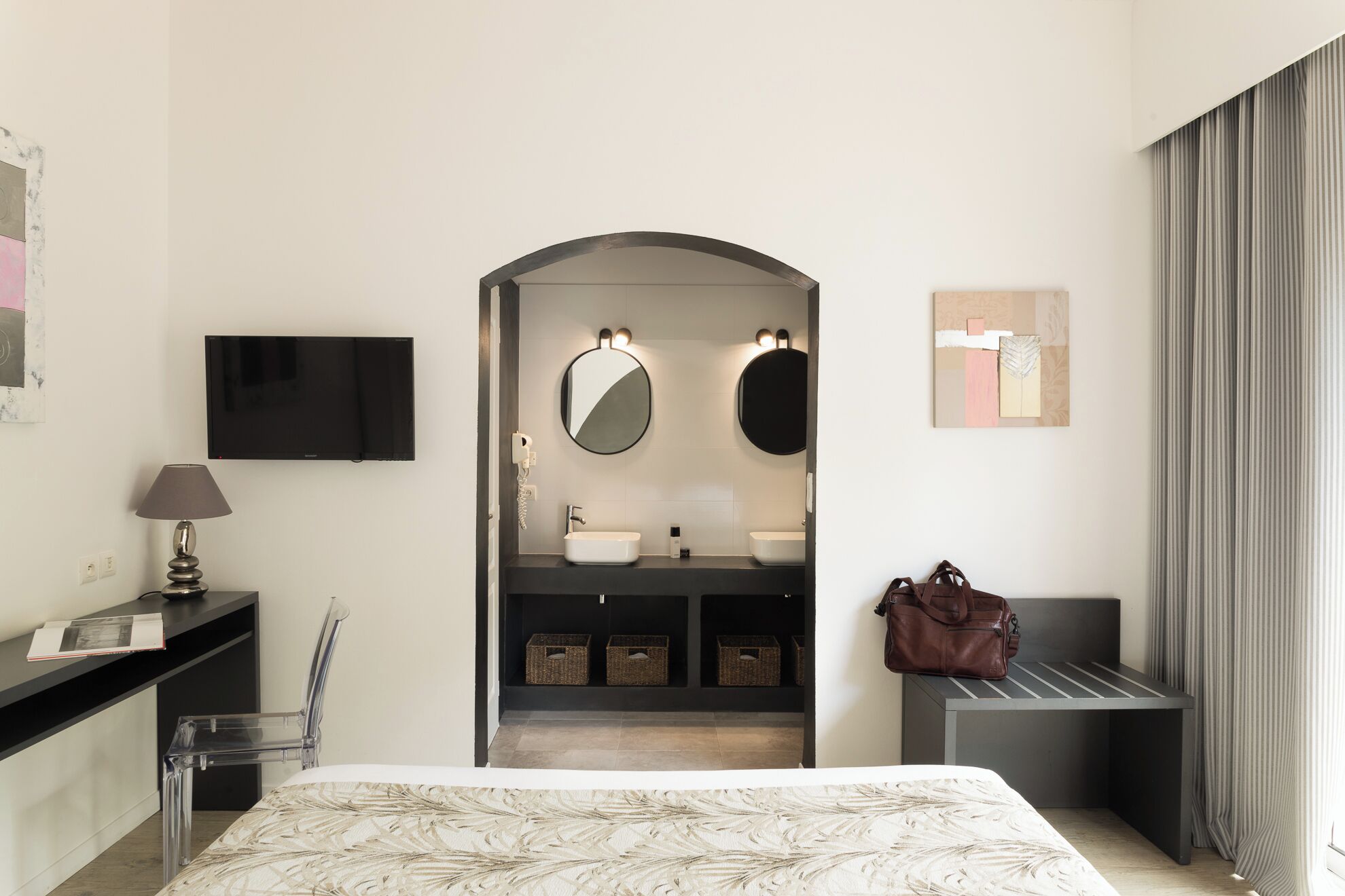 Superior dubbelrum - terrass | Badrum | Dusch, hårtork, handdukar och tvål