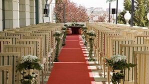 Espace mariage en plein air