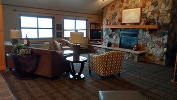 Sala de estar en el lobby