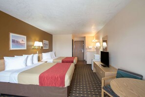 Chambre Standard, 2 grands lits, non-fumeurs | Bureau, Wi-Fi gratuit, draps fournis