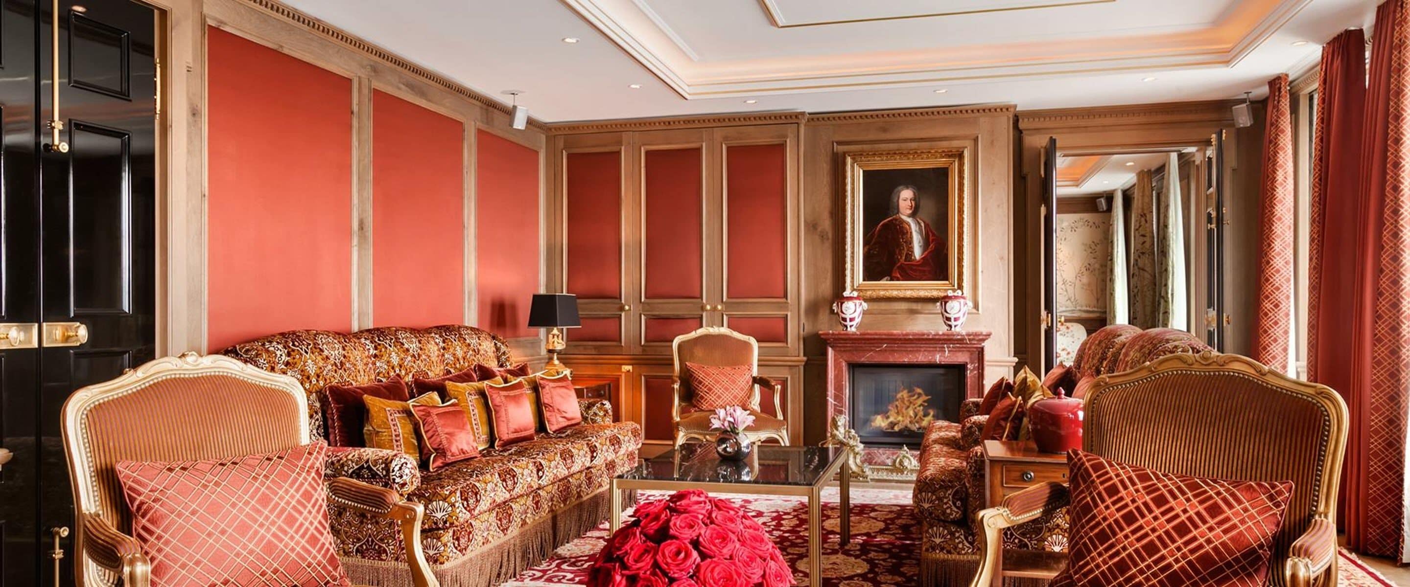 Imperial Suite | Living area | Flat-screen TV