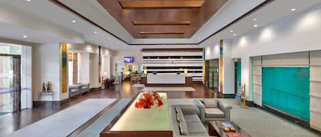 Sitzecke in der Lobby