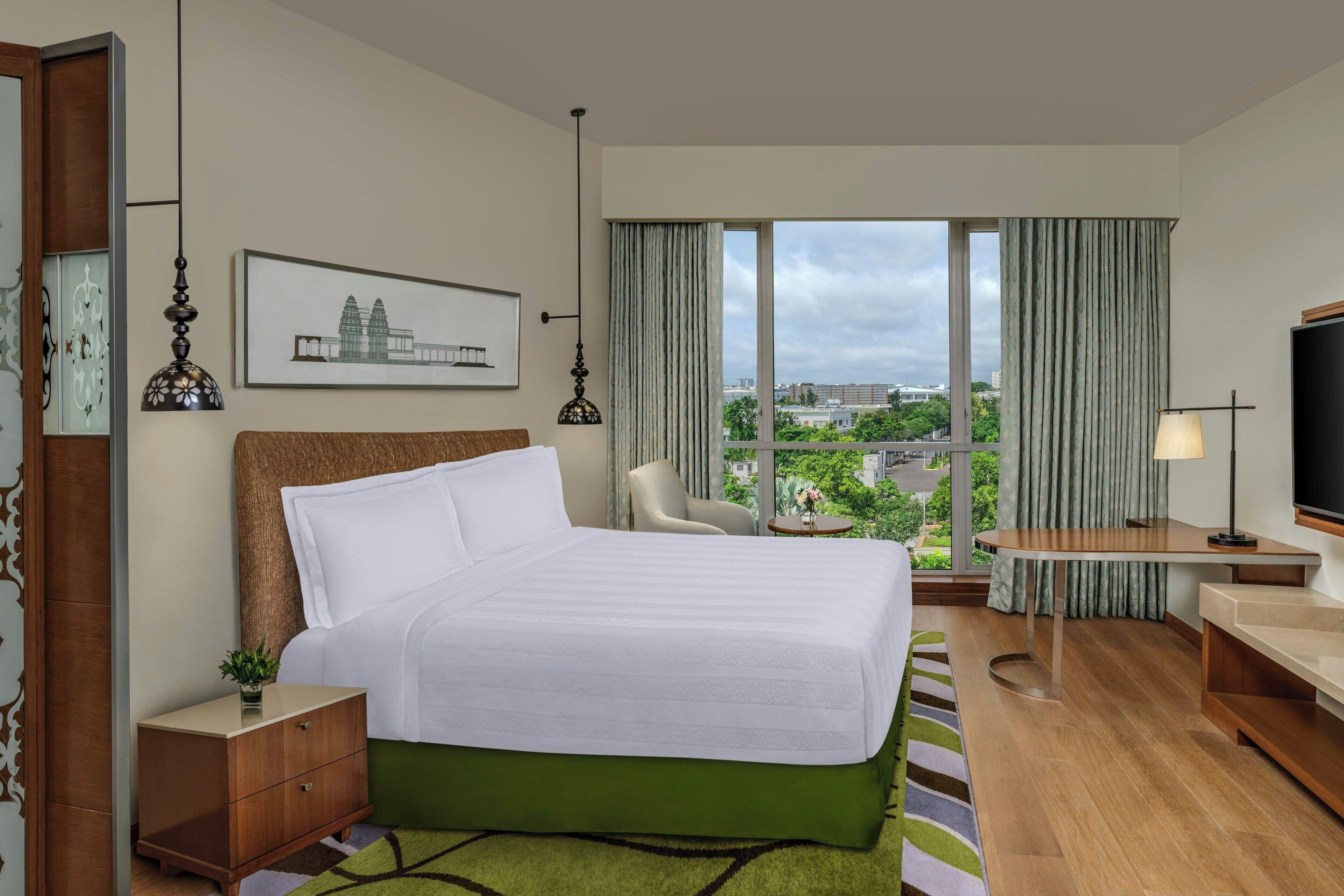 Room, 2 Twin Beds | In-room safe, desk, blackout drapes, iron/ironing board