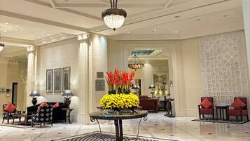 Sala de estar en el lobby