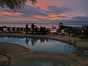 Seasonal outdoor pool