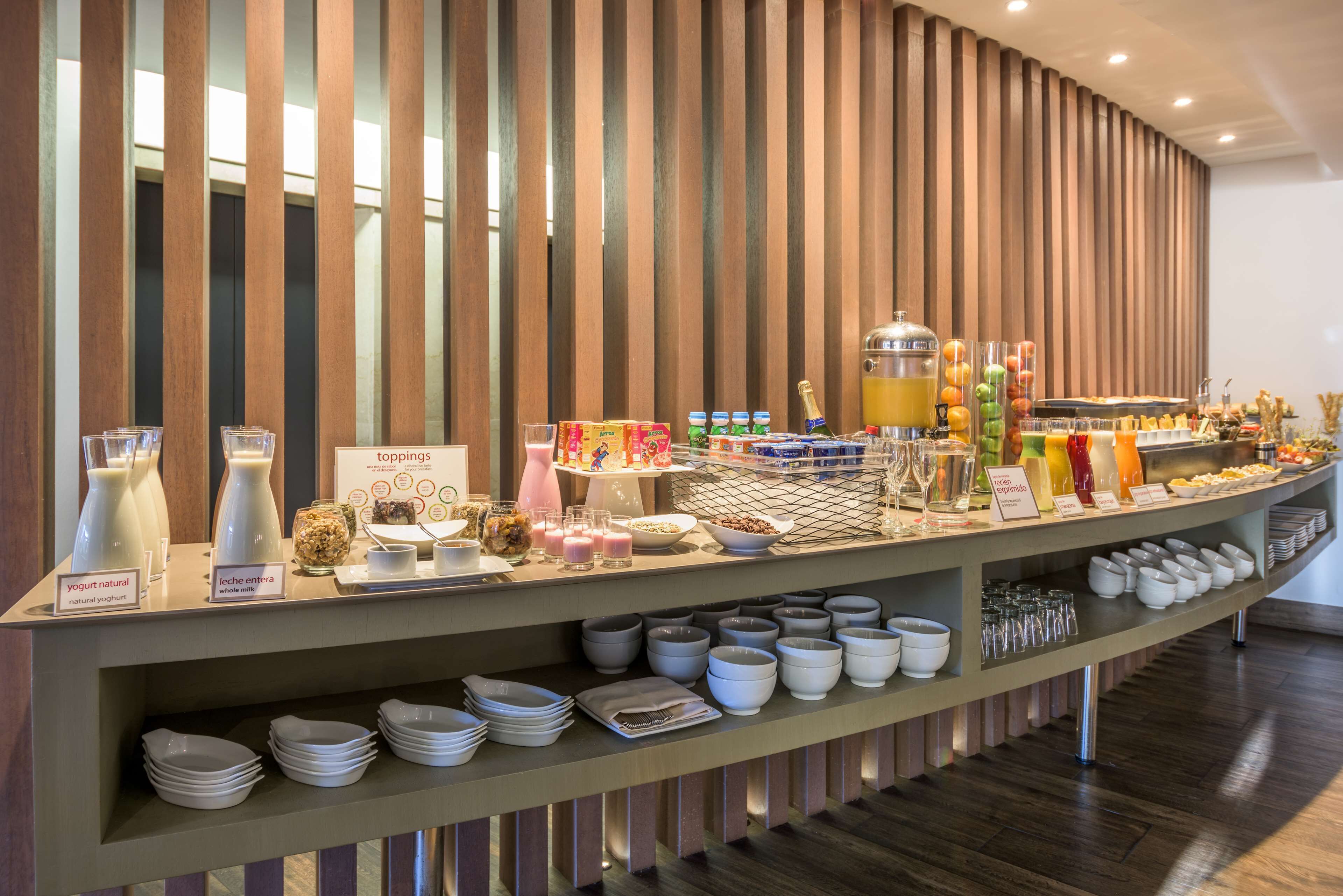 daily buffet breakfast for a fee