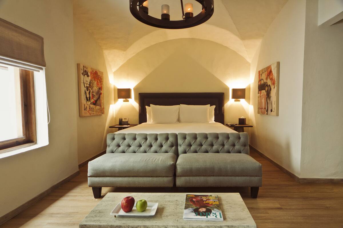 1 slaapkamer, lakens van Egyptisch katoen, luxe beddengoed, donsdekens