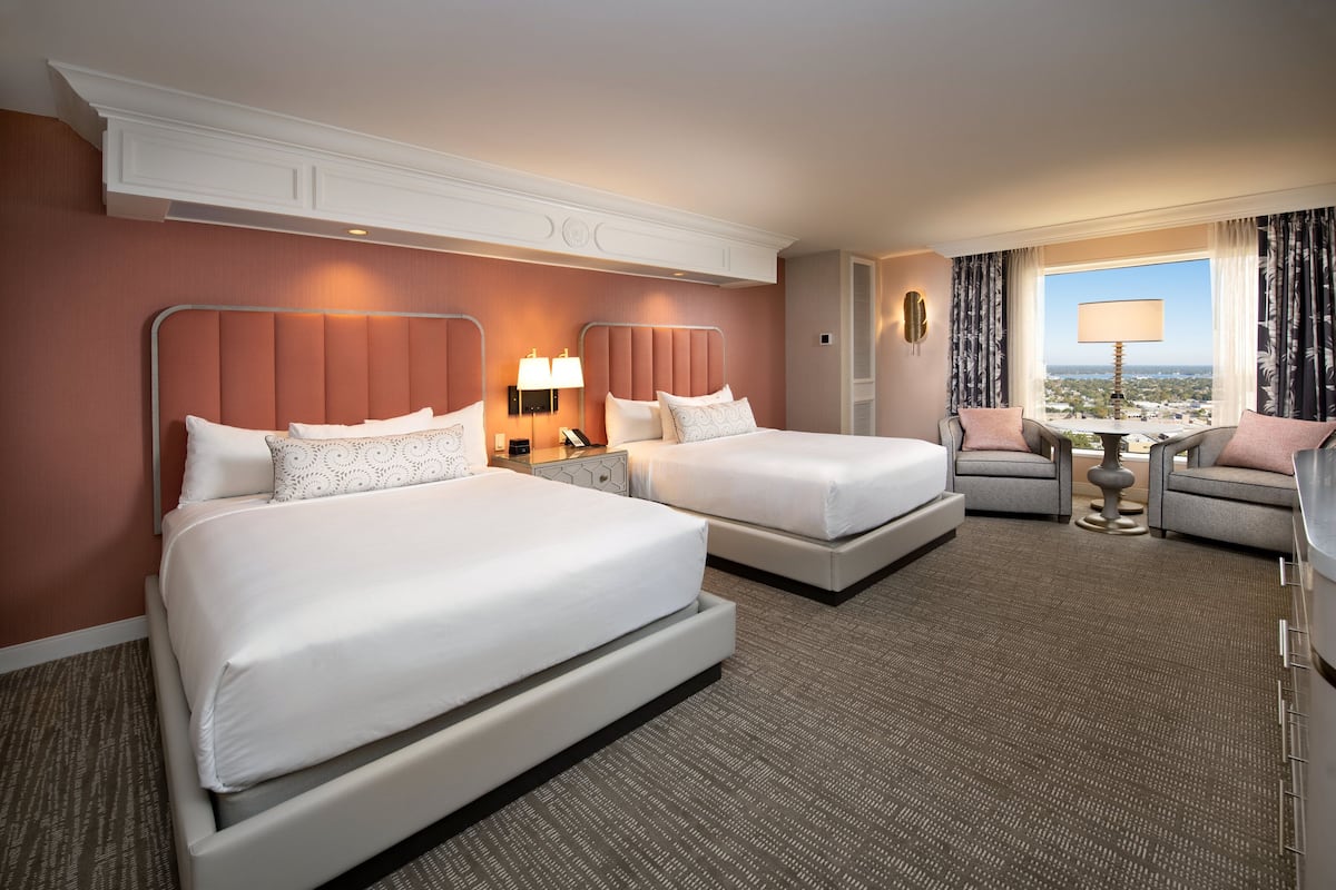 Premium bedding, pillowtop beds, in-room safe, laptop workspace