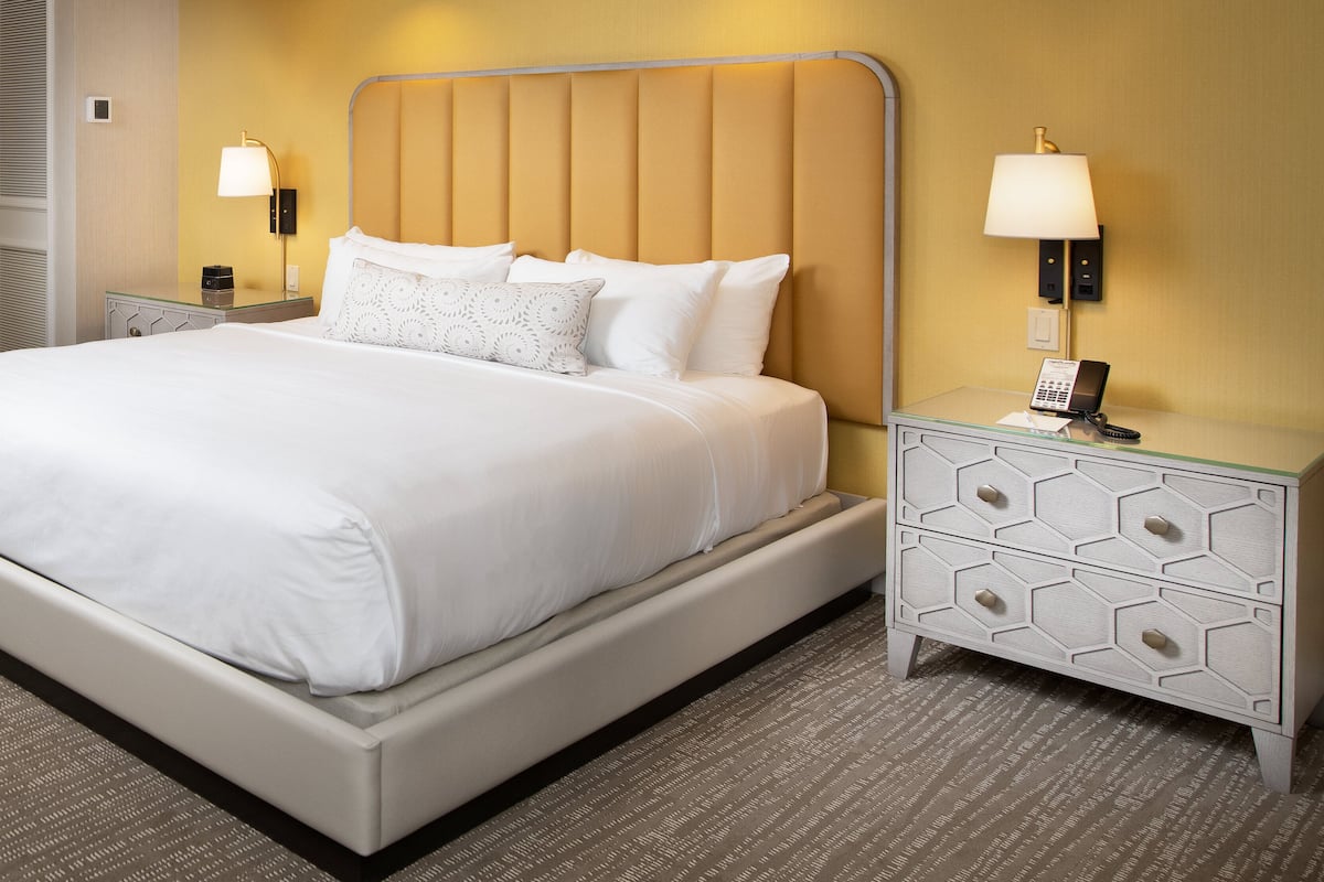 Premium bedding, pillowtop beds, in-room safe, laptop workspace