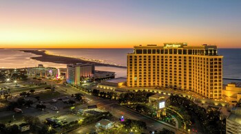 Beach nearby, white sand at Beau Rivage