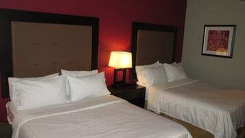 In-room safe, desk, blackout curtains, soundproofing