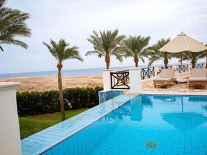 Villa, 2 Double Beds, Garden View | Premium bedding, minibar, in-room safe, blackout drapes - Mövenpick Resort Sharm El Sheik Naama Bay (Sharm El Sheikh)