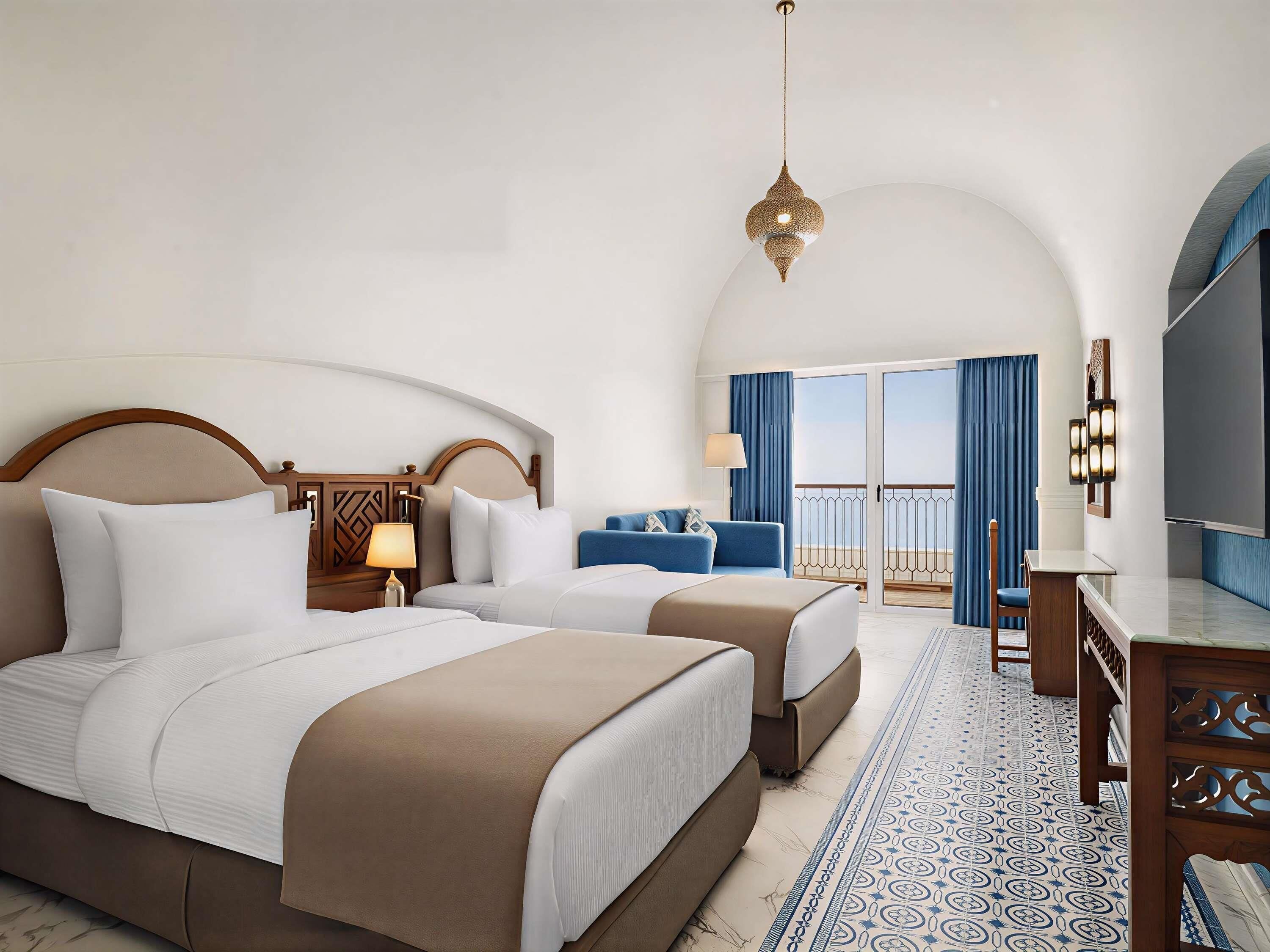 Deluxe Twin Room, Sea View (Panoramic) | Premium bedding, minibar, in-room safe, blackout curtains