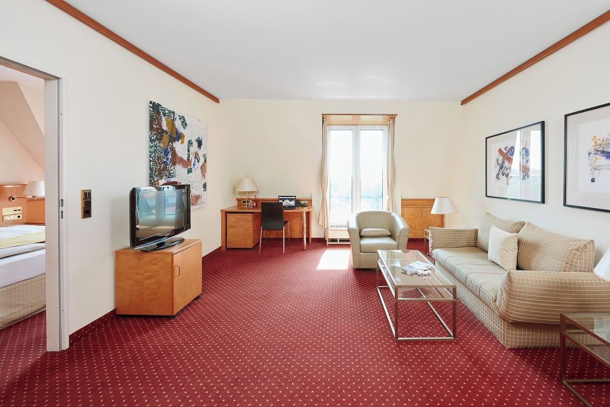 Superior Apartment | Living area | Flat-screen TV