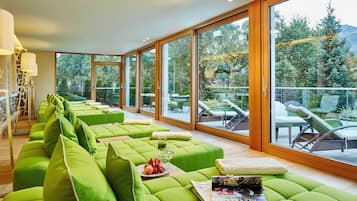 Behandlingsrum til par, sauna, boblebad, dampbad, kropsbehandlinger
