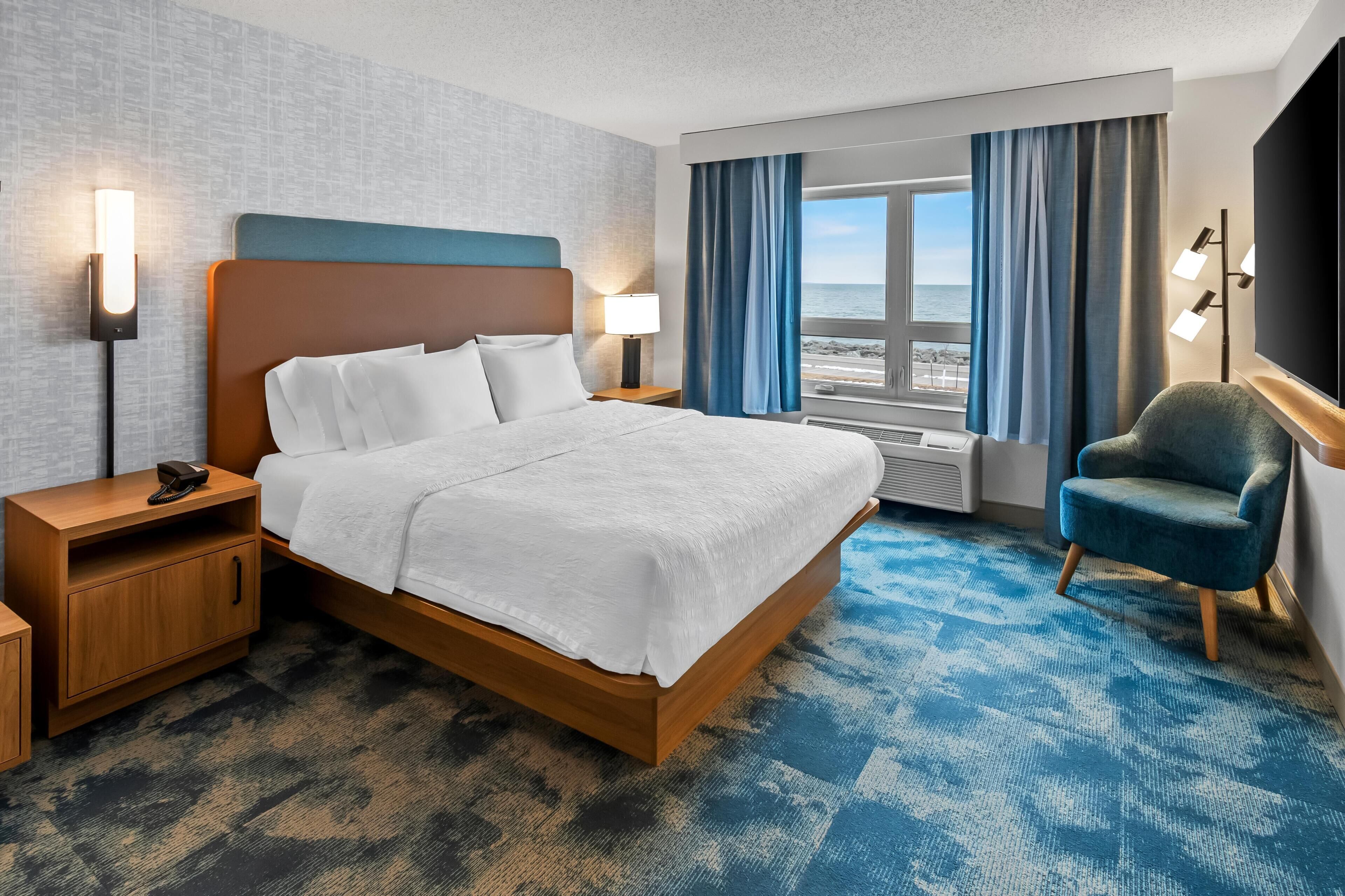 Suite, 1 King Bed, Non Smoking (2 Rooms) | Desk, blackout drapes, iron/ironing board, free cribs/infant beds