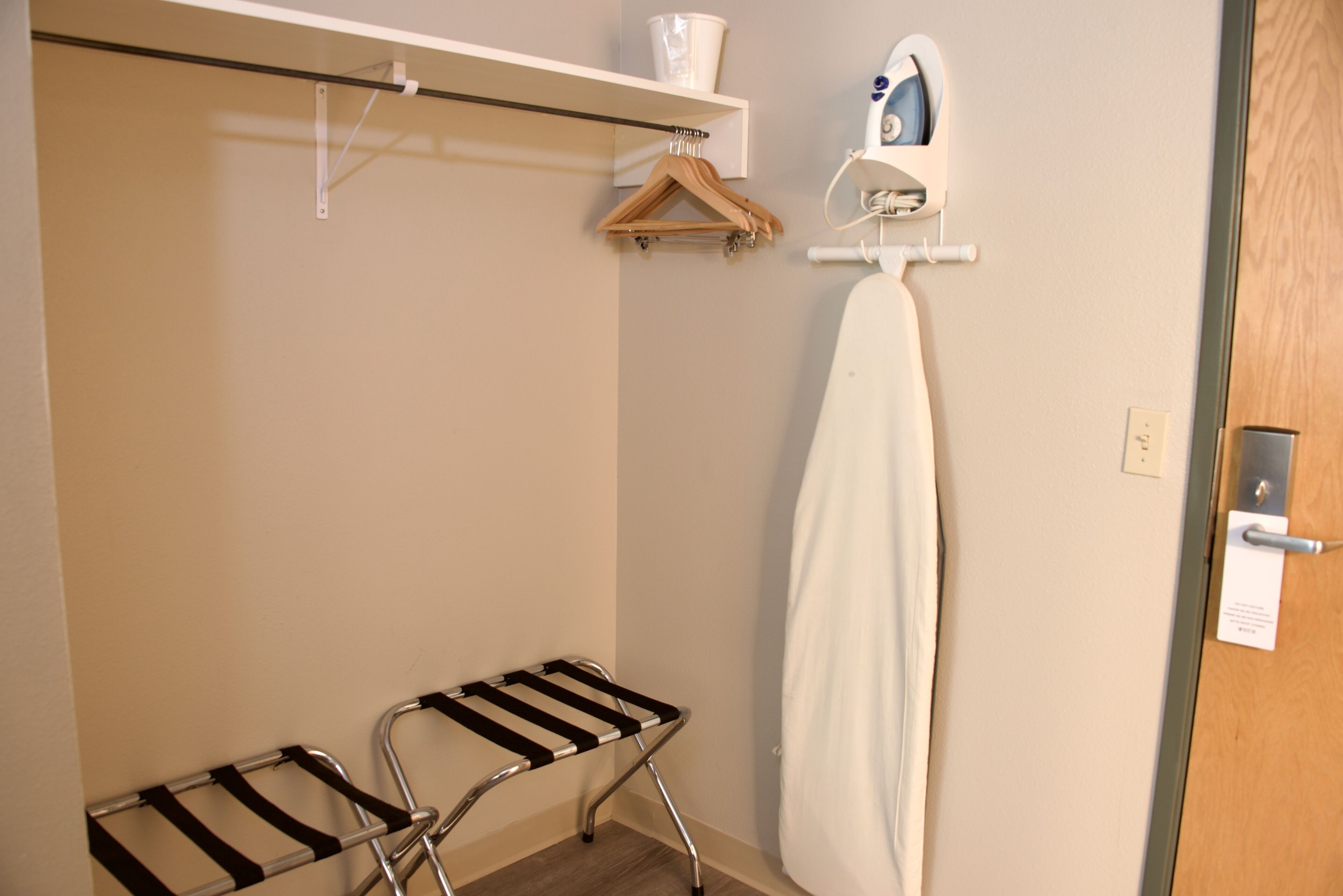 premium bedding, soundproofing, iron/ironing board, cots/infant beds