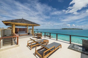 Deluxe InOcean Pool Villa- One time Private Starlit Rooftop Dining for 5-nights, Mar 13-Jun 30, 2025 | Balcony