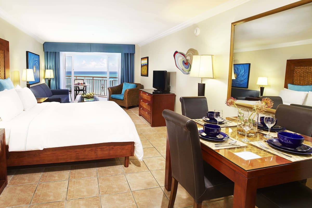 In-room safe, blackout drapes, iron/ironing board, cribs/infant beds