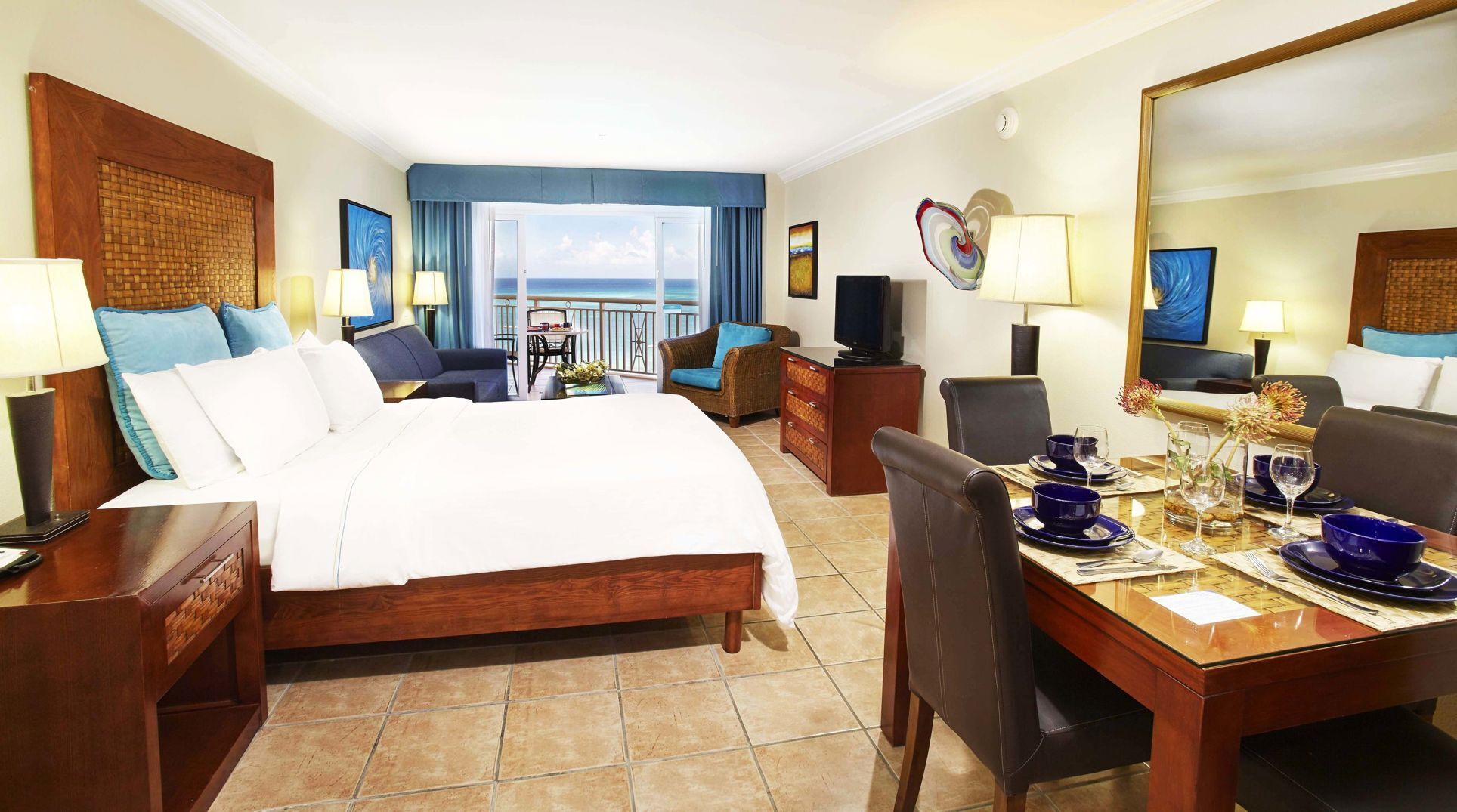 In-room safe, blackout drapes, iron/ironing board, cribs/infant beds