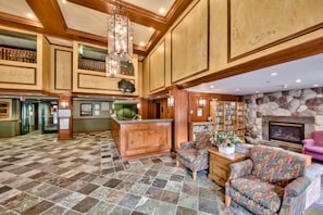 Lobby sitting area