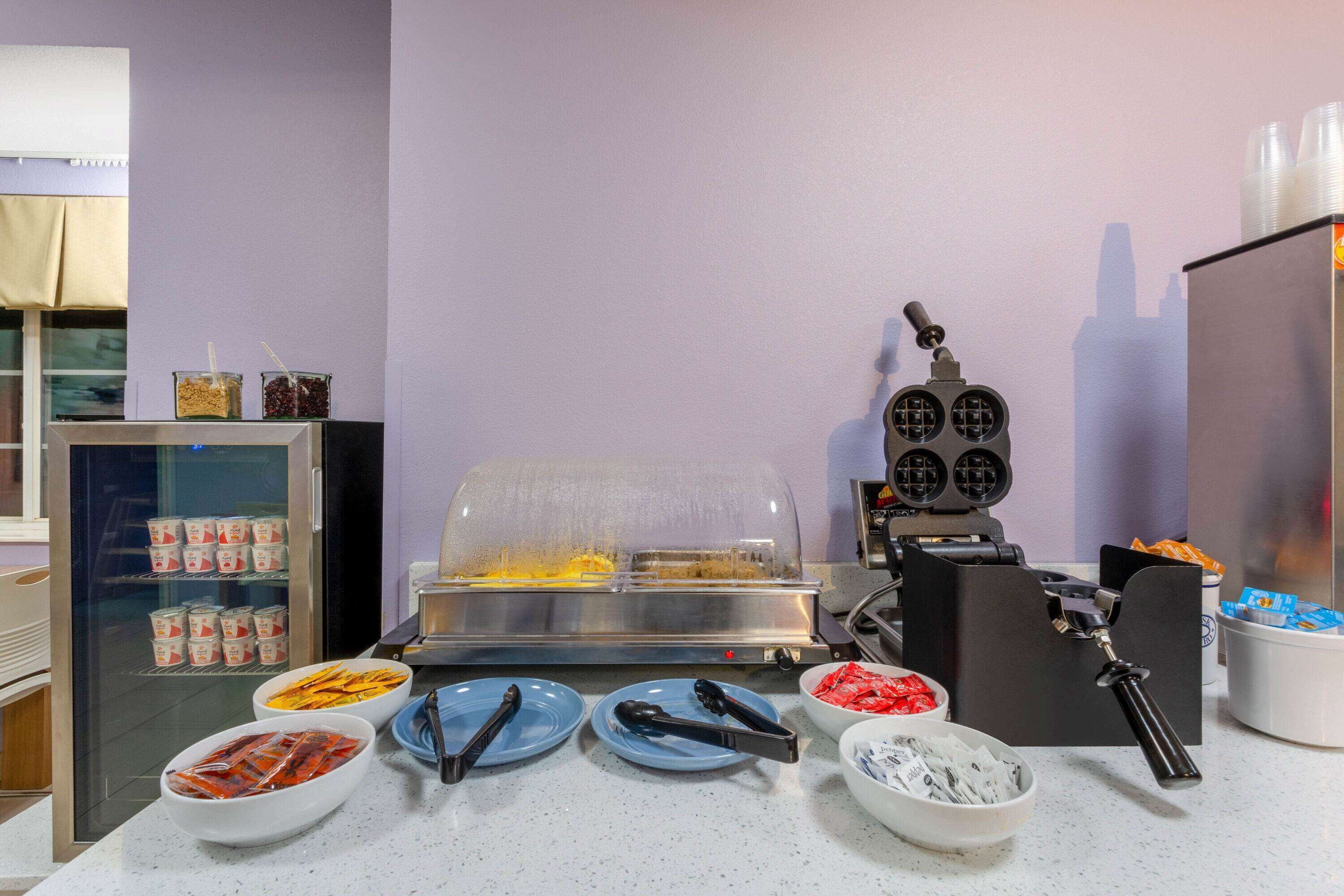 Free daily on-the-go breakfast