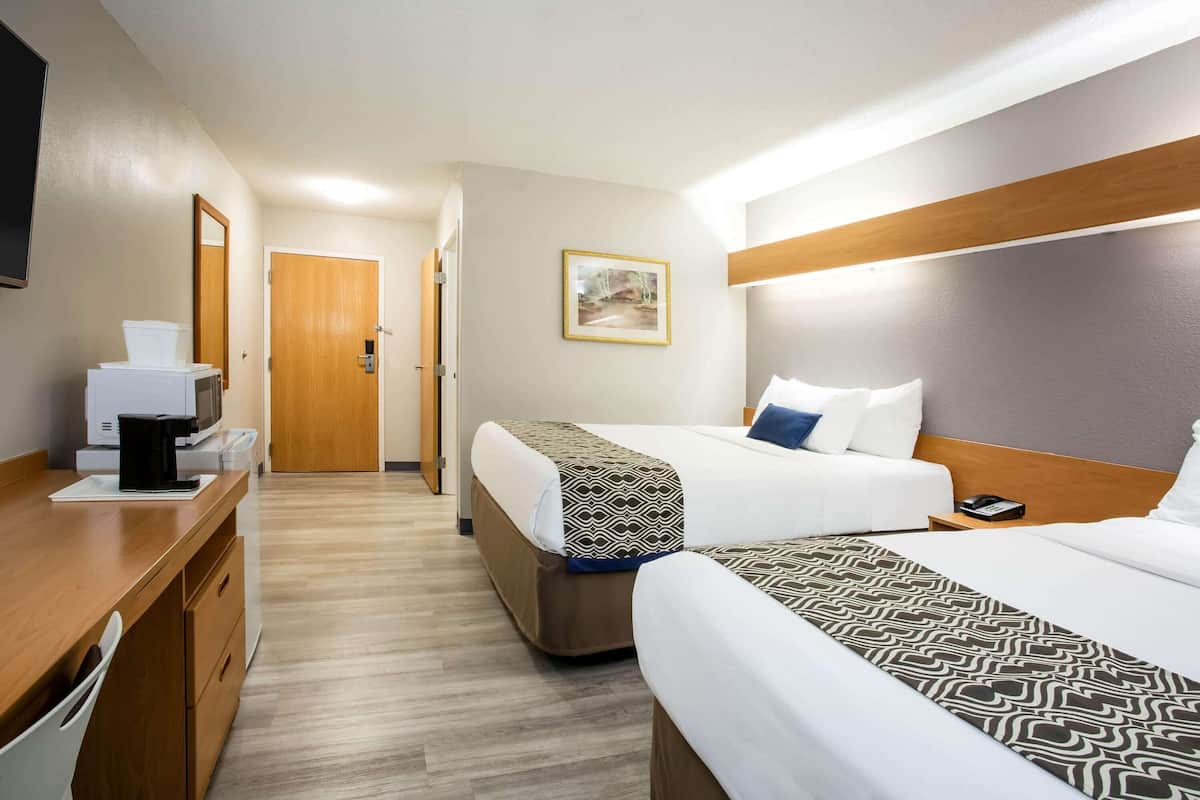 Room, 2 Queen Beds, Accessible | Desk, blackout drapes, soundproofing, iron/ironing board
