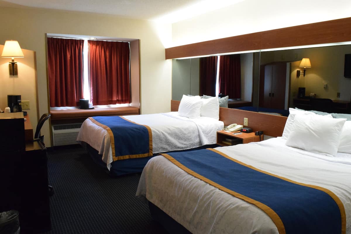 In-room safe, desk, iron/ironing board, free cribs/infant beds