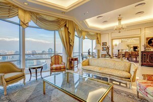 总统套房, 1 张特大床 | 高档床上用品、Select Comfort 床、迷你吧、客房内保险箱