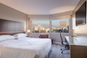 Literie de qualité supérieure, matelas Select Comfort, minibar