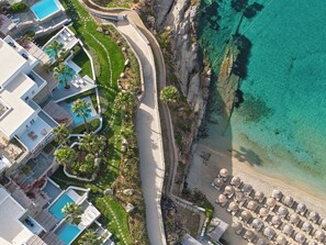 Open Plan Suite with Private Pool | Ansicht von oben