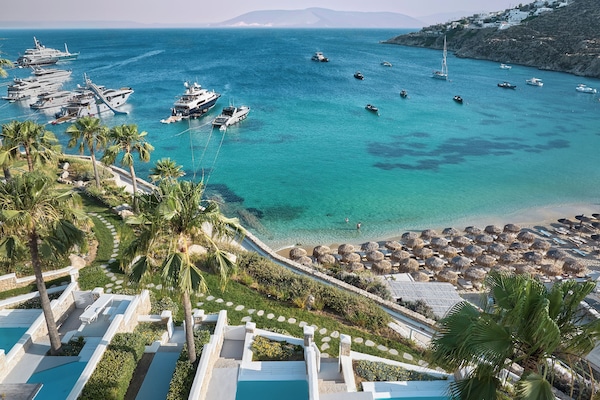 Open Plan Suite with Private Pool \| Premium bedding, minibar, in-room safe, free WiFi