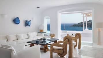 Royal villa | Woonruimte | Flatscreentelevisie