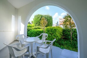 Deluxe Apartment, 1 Bedroom | Terrace/patio - Pandream Hotel Apartments (Paphos)