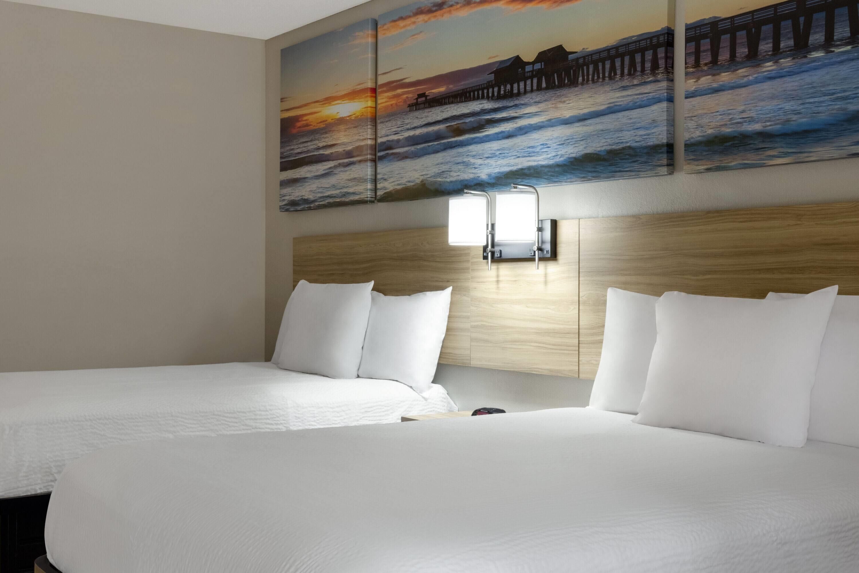 In-room safe, desk, laptop workspace, blackout curtains