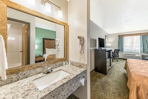 Habitación estándar, 1 cama de matrimonio grande, no fumadores | Ropa de cama de alta calidad, edredones de plumas, escritorio