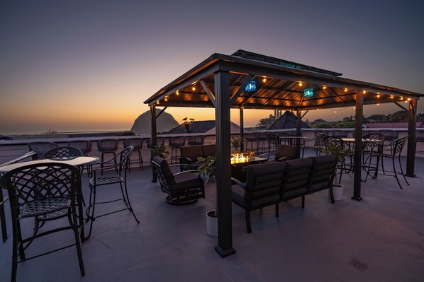 Terrasse sur le toit