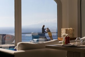 Breakfast, lunch, dinner served; Mediterranean cuisine, pool views 