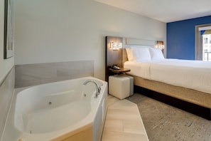 In-room safe, desk, laptop workspace, blackout drapes