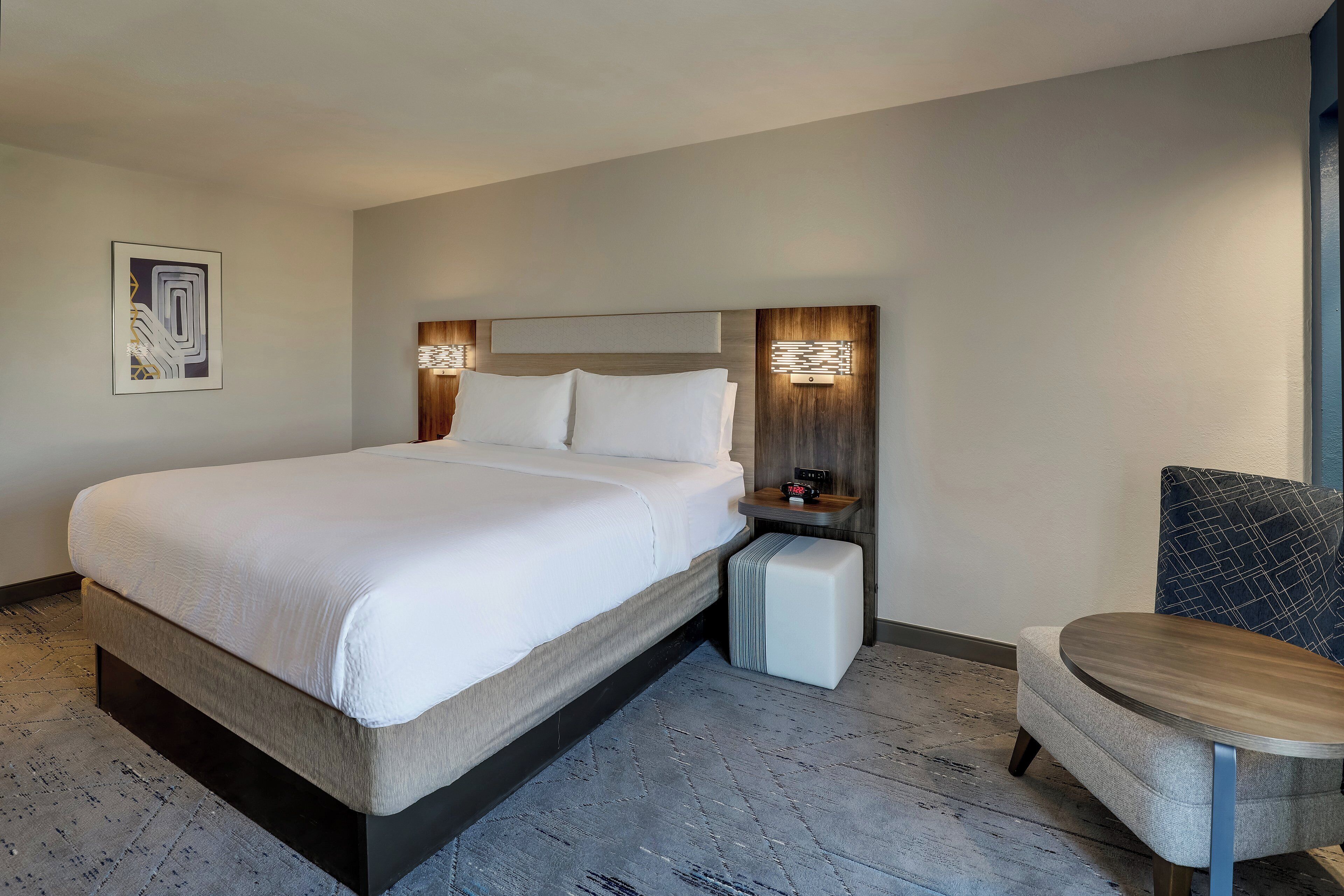 In-room safe, desk, laptop workspace, blackout drapes