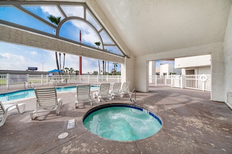 Outdoor pool. Motel 6 Brownsville, TX North